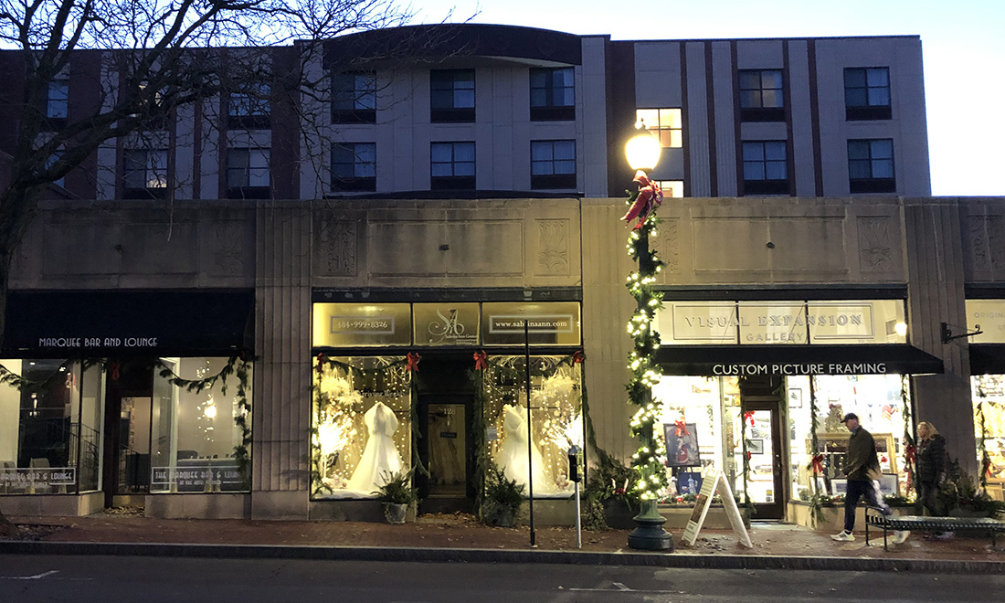 Downtown West Chester Holiday Window Tour