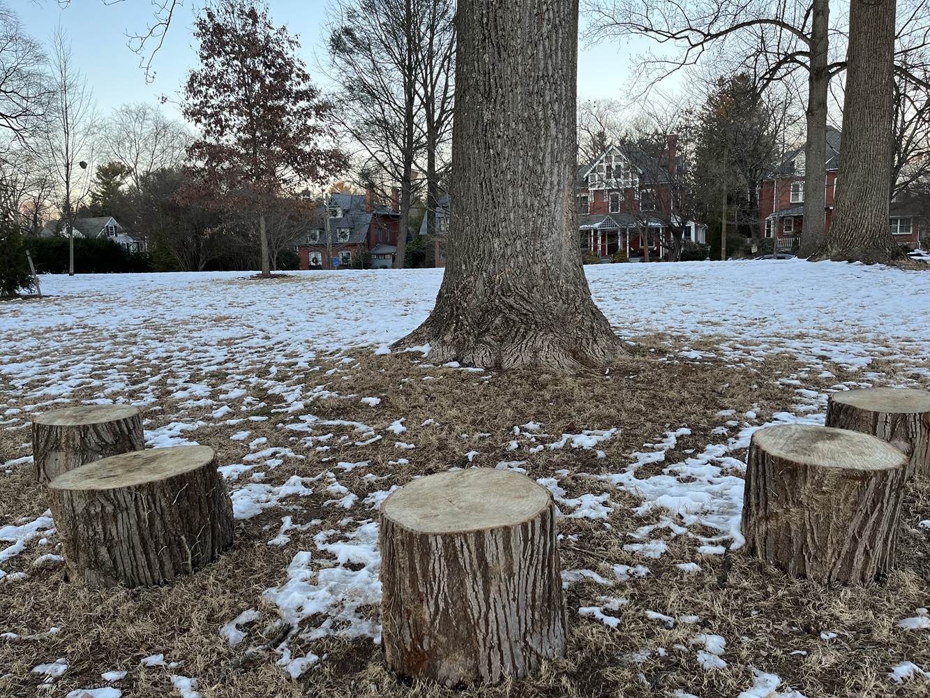 West Chester Barklay Park in Winter